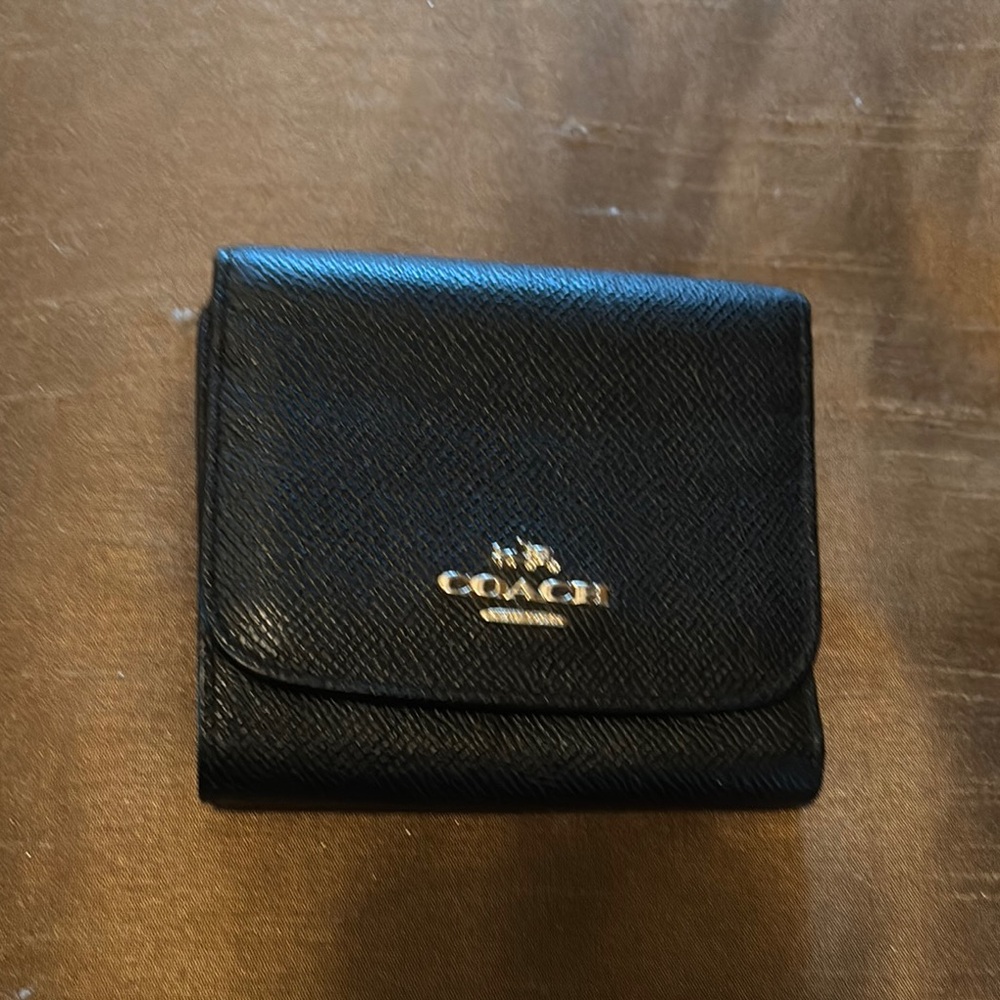 Coach Black Wallet